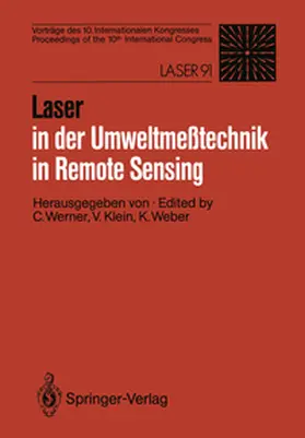Werner / Klein / Weber | Laser in der Umweltmeßtechnik / Laser in Remote Sensing | E-Book | sack.de