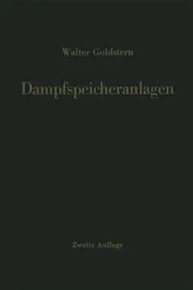Goldstern |  Dampfspeicheranlagen | eBook | Sack Fachmedien