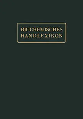 Abderhalden |  Gerbstoffe, Flechtenstoffe, Saponine, Bitterstoffe, Terpene, Ätherische Öle, Harze, Kautschuk | eBook | Sack Fachmedien