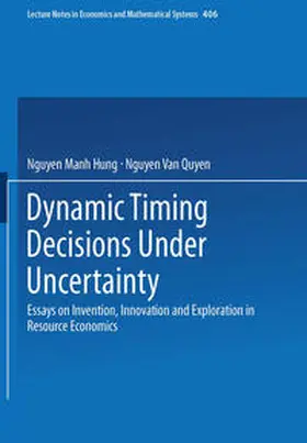 Hung / Quyen |  Dynamic Timing Decisions Under Uncertainty | eBook | Sack Fachmedien