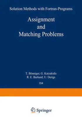 Burkard / Derigs |  Assignment and Matching Problems: Solution Methods with FORTRAN-Programs | eBook | Sack Fachmedien