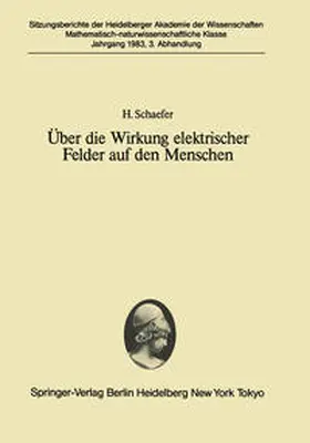 Schaefer | Über die Wirkung elektrischer Felder auf den Menschen | E-Book | www.sack.de