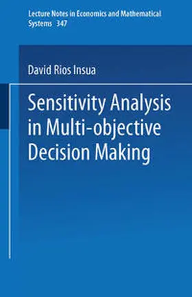 Rios Insua | Sensitivity Analysis in Multi-objective Decision Making | E-Book | www.sack.de