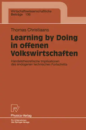 Christiaans |  Learning by Doing in offenen Volkswirtschaften | eBook | Sack Fachmedien