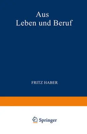 Haber |  Aus Leben und Beruf | eBook | Sack Fachmedien