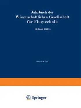  Jahrbuch der Wissenschaftlichen Gesellschaft für Flugtechnik | eBook | Sack Fachmedien
