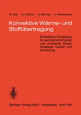 Kast / Krischer / Reinicke |  Konvektive Wärme- und Stoffübertragung | eBook | Sack Fachmedien