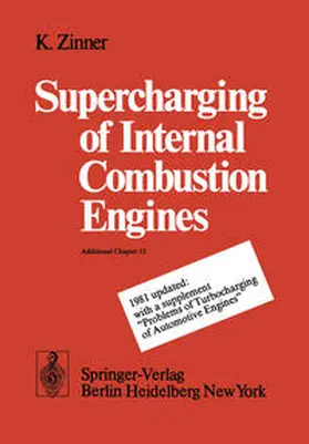 Zinner |  Supercharging of Internal Combustion Engines | eBook | Sack Fachmedien