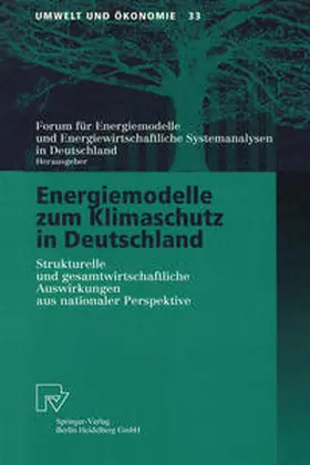  Energiemodelle zum Klimaschutz in Deutschland | eBook | Sack Fachmedien