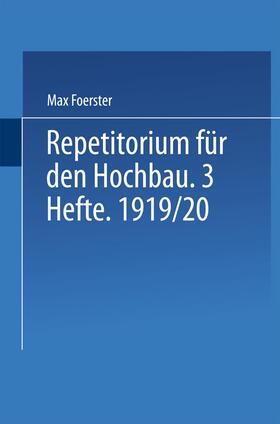Foerster | Graphostatik und Festigkeitslehre | Buch | 978-3-642-52566-7 | sack.de