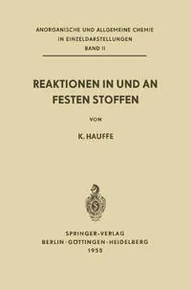 Hauffe |  Reaktionen in und an Festen Stoffen | eBook | Sack Fachmedien
