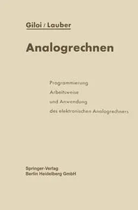 Giloi / Lauber |  Analogrechnen | eBook | Sack Fachmedien