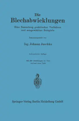Jaschke | Die Blechabwicklungen | E-Book | www.sack.de
