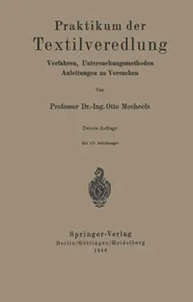 Mecheels |  Praktikum der Textilveredlung | eBook | Sack Fachmedien
