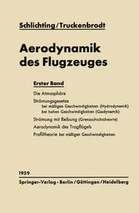 Schlichting / Truckenbrodt |  Aerodynamik des Flugzeuges | eBook | Sack Fachmedien