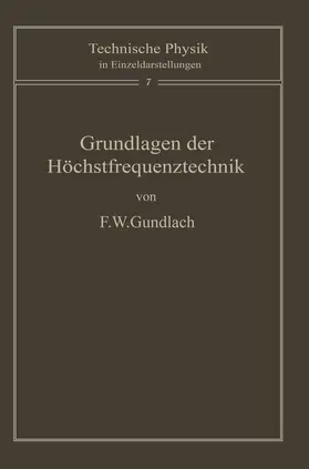 Gundlach |  Grundlagen der Höchstfrequenztechnik | Buch |  Sack Fachmedien