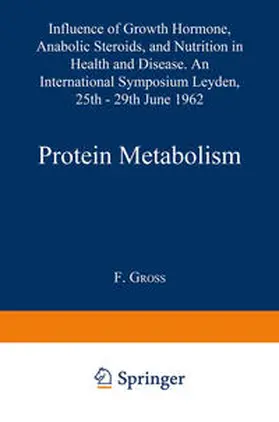 Gross |  Protein Metabolism | eBook | Sack Fachmedien