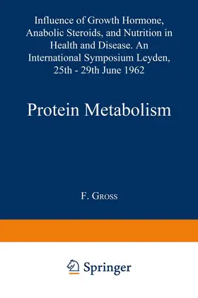 Gross |  Protein Metabolism | Buch |  Sack Fachmedien