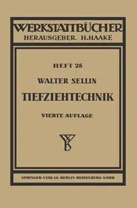 Sellin |  Tiefziehtechnik | eBook | Sack Fachmedien