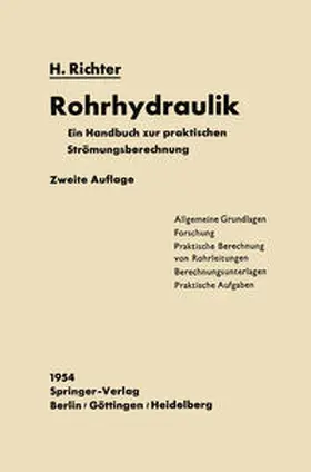 Richter |  Rohrhydraulik | eBook | Sack Fachmedien