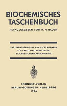 Rauen |  Biochemisches Taschenbuch | eBook | Sack Fachmedien
