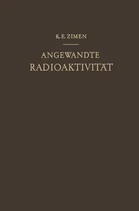 Zimen |  Angewandte Radioaktivität | Buch |  Sack Fachmedien