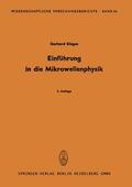 Klages |  Einführung in die Mikrowellenphysik | Buch |  Sack Fachmedien