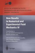 Breitsamter / Hilbig / Laschka |  New Results in Numerical and Experimental Fluid Mechanics IV | Buch |  Sack Fachmedien
