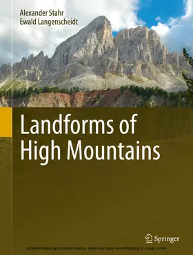 Stahr / Langenscheidt |  Landforms of High Mountains | eBook | Sack Fachmedien