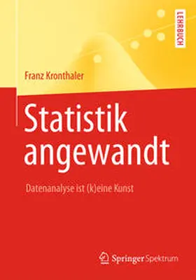 Kronthaler |  Statistik angewandt | eBook | Sack Fachmedien