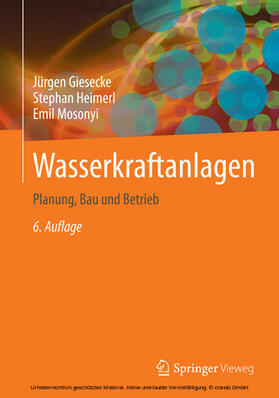 Giesecke / Heimerl / Mosonyi | Wasserkraftanlagen | E-Book | sack.de
