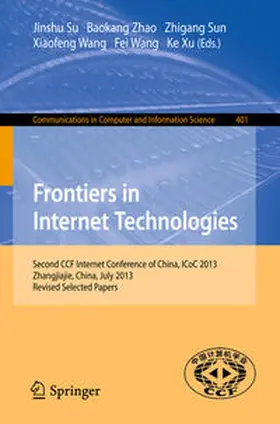 Su / Sun / Zhao |  Frontiers in Internet Technologies | eBook | Sack Fachmedien
