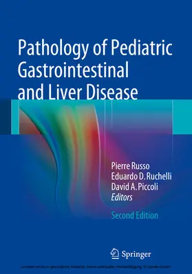Russo / Ruchelli / Piccoli |  Pathology of Pediatric Gastrointestinal and Liver Disease | eBook | Sack Fachmedien