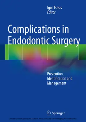 Tsesis |  Complications in Endodontic Surgery | eBook | Sack Fachmedien
