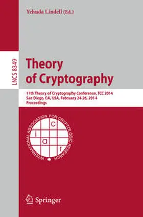Lindell |  Theory of Cryptography | eBook | Sack Fachmedien