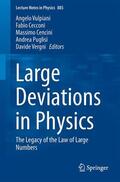 Vulpiani / Cecconi / Vergni |  Large Deviations in Physics | Buch |  Sack Fachmedien