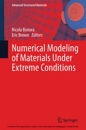 Bonora / Brown |  Numerical Modeling of Materials Under Extreme Conditions | eBook | Sack Fachmedien