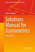 Baltagi |  Solutions Manual for Econometrics | Buch |  Sack Fachmedien