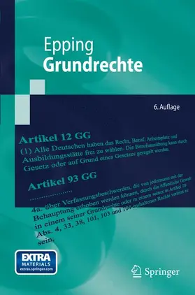 Epping | Grundrechte | Buch | 978-3-642-54657-0 | sack.de