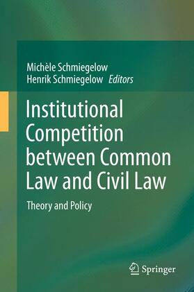 Schmiegelow | Institutional Competition between Common Law and Civil Law | Buch | 978-3-642-54659-4 | sack.de