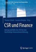 Bergius / Schulz |  CSR und Finance | Buch |  Sack Fachmedien