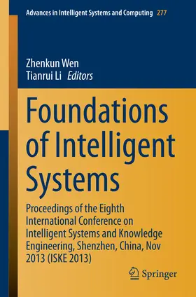 Wen / Li |  Foundations of Intelligent Systems | eBook | Sack Fachmedien