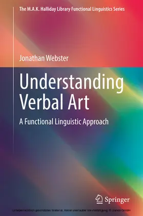 Webster |  Understanding Verbal Art | eBook | Sack Fachmedien