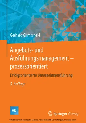 Girmscheid | Angebots- und Ausführungsmanagement-prozessorientiert | E-Book | www.sack.de