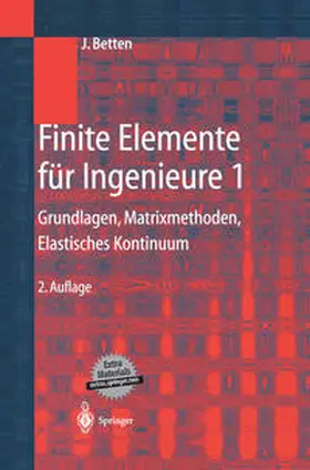 Betten | Finite Elemente für Ingenieure 1 | E-Book | sack.de