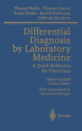 Marks / Cantor / Mesko |  Differential Diagnosis by Laboratory Medicine | eBook | Sack Fachmedien