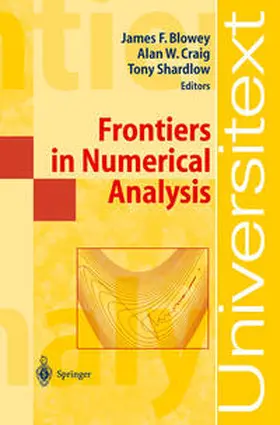 Blowey / Craig / Shardlow |  Frontiers in Numerical Analysis | eBook | Sack Fachmedien