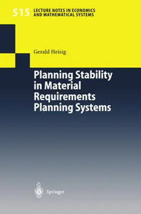 Heisig |  Planning Stability in Material Requirements Planning Systems | eBook | Sack Fachmedien