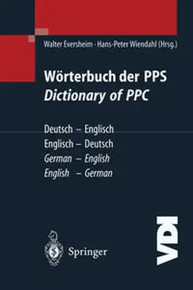 Eversheim / Wiendahl | Wörterbuch der PPS Dictionary of PPC | E-Book | www.sack.de