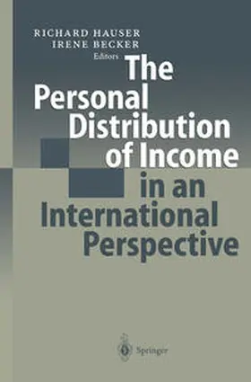 Hauser / Becker |  The Personal Distribution of Income in an International Perspective | eBook | Sack Fachmedien